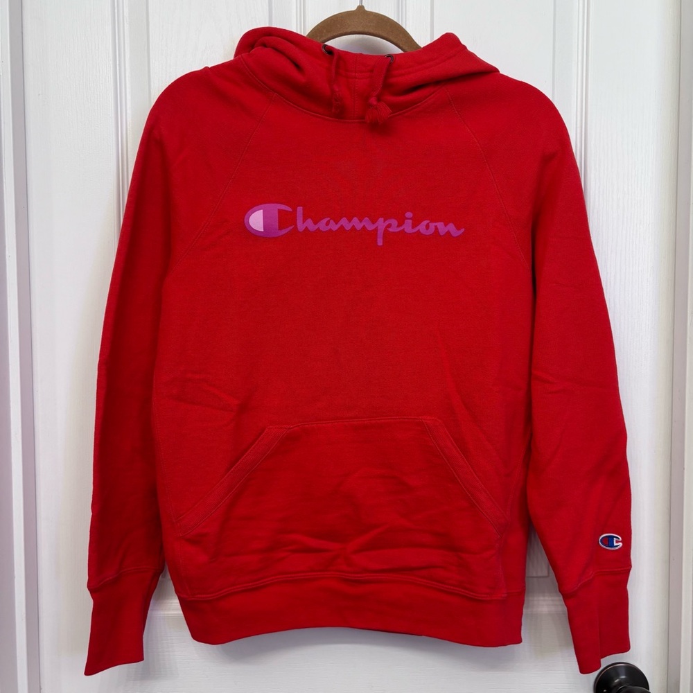 Red Logo Hoodie | Champion M